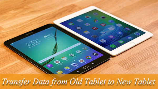 transfer data from old tablet to new tablet