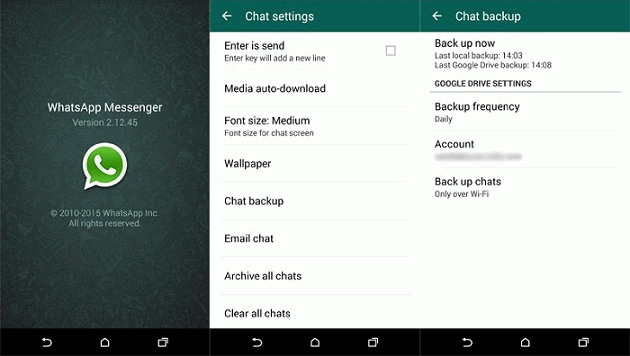 copy whatsapp messages from android to iphone