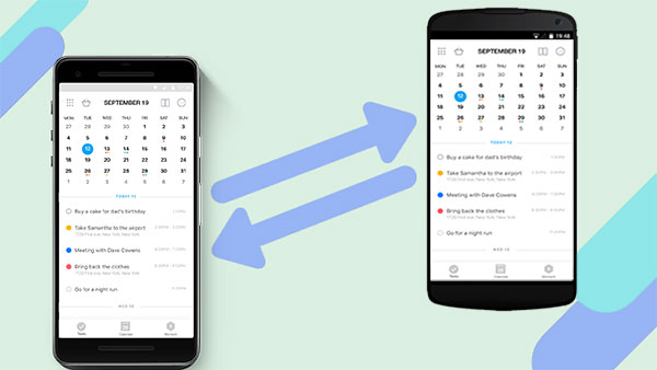 how to transfer calendar from samsung to samsung