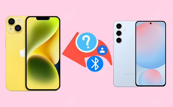 how to transfer contacts from android to iphone via bluetooth