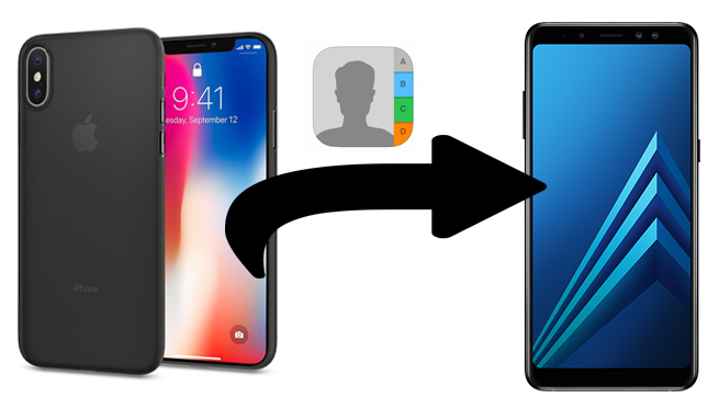 how to transfer contacts from iphone to android