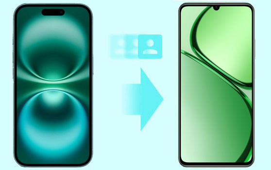 transfer contacts from iphone to realme
