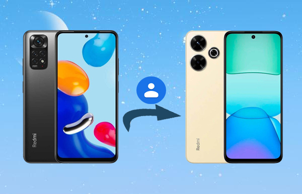 transfer contacts from redmi to redmi