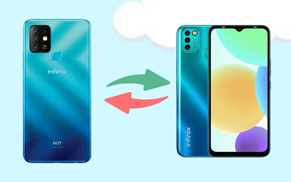 how to transfer data from infinix to infinix