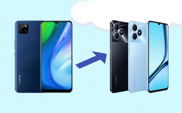 how to transfer data from realme to realme