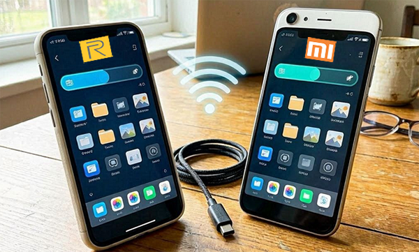 transfer data from realme to redmi