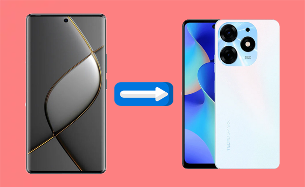 how to transfer data from tecno to tecno