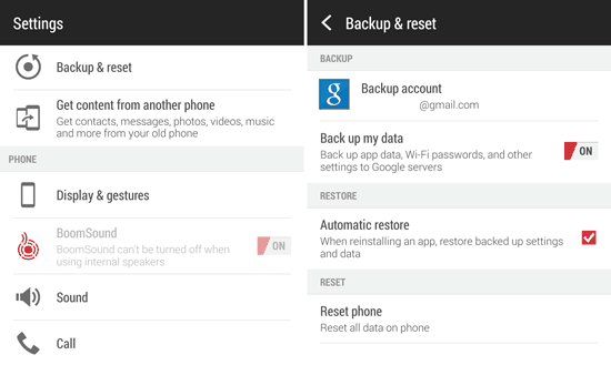 transfer files from android to android with google backup