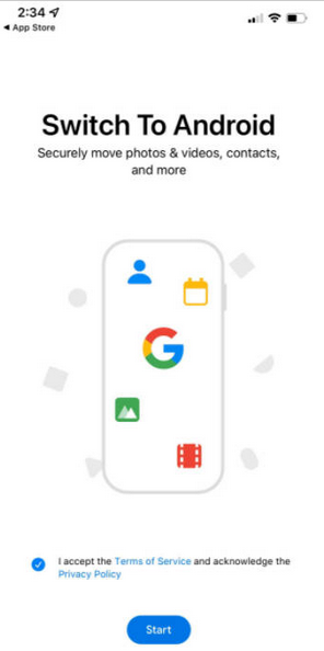 transfer data from iphone to motorola with android switch