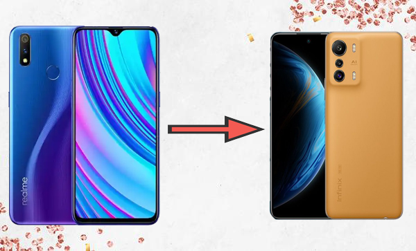 how to transfer files from realme to infinix