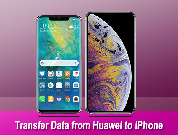 transfer data from huawei to iphone