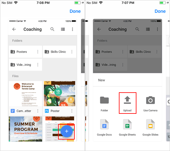 Transfer Files from Phone to Phone via Google Drive