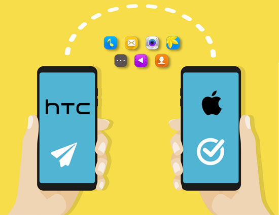 transfer htc to iphone