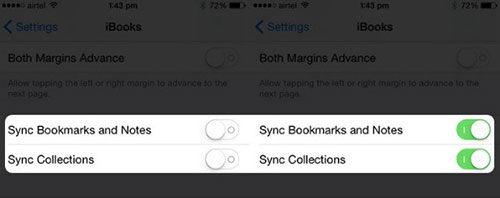 how to copy ibooks to new ipad via ipad settings