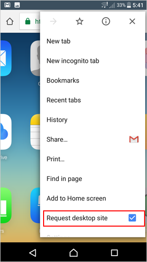 transfer photos from icloud to android phone via icloud web from android