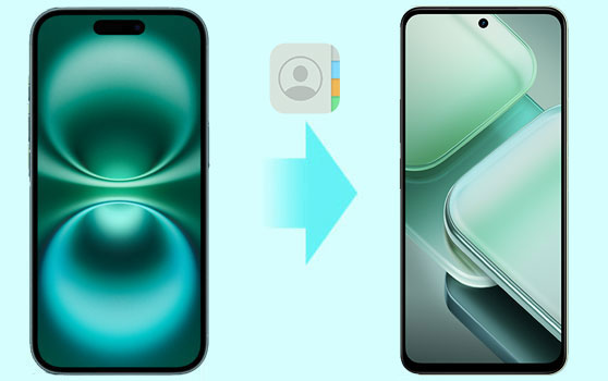 transfer contacts from iphone to iqoo