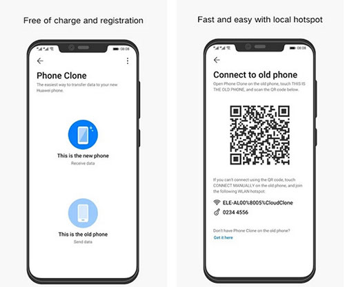 file transfer app for iphone to android like phone clone