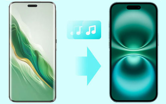 how to transfer music from honor to iphone