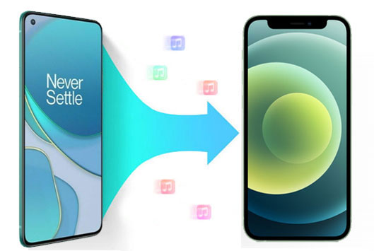 transfer music from oneplus to iphone