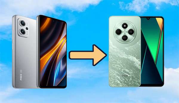 transfer music from poco to poco