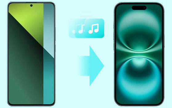 transfer music from redmi to iphone