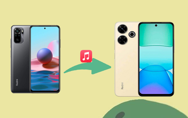 transfer music from redmi to redmi