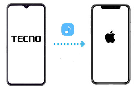 transfer music from tecno to iphone