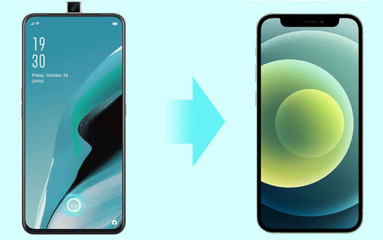 transfer data from oppo to iphone