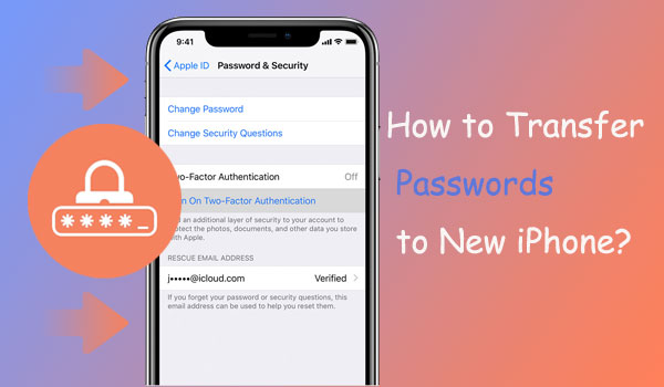 Passwords on iPhone