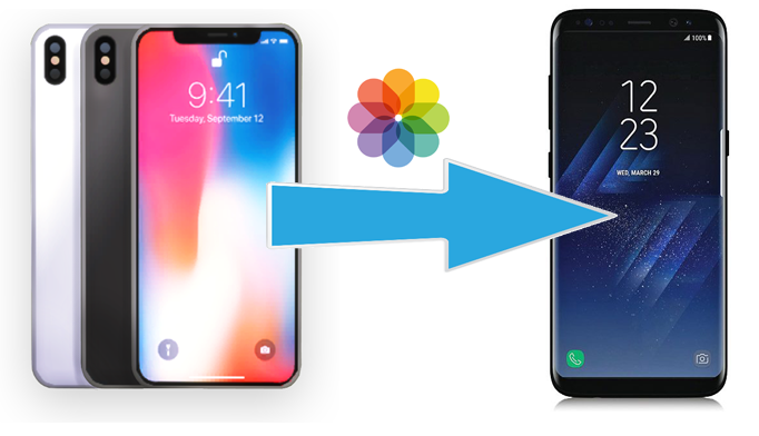 how to transfer photos from iphone to android