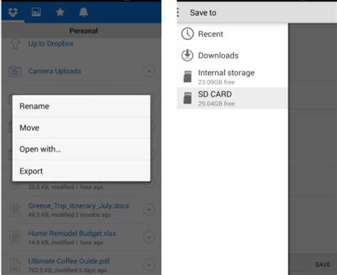 transfer photos from samsung phone to tablet with dropbox