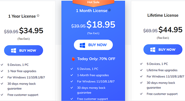 pricing of ultfone phone transfer