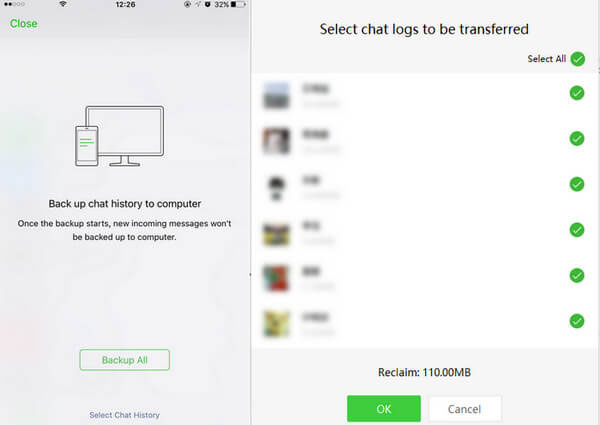 how to restore wechat history on new phone via wechat desktop