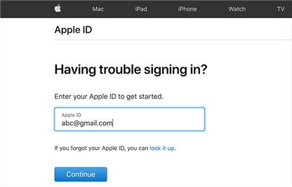 unlock apple id using account recovery key