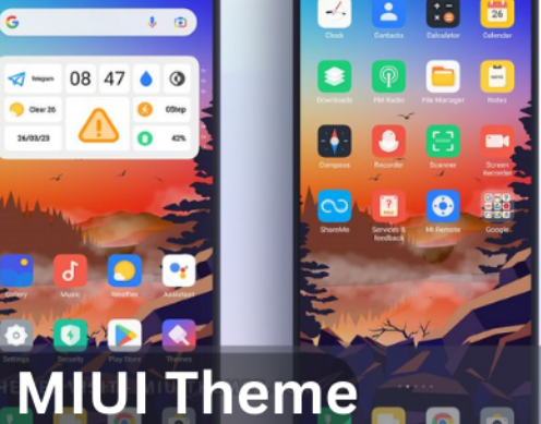 android mi theme fingerpring lock