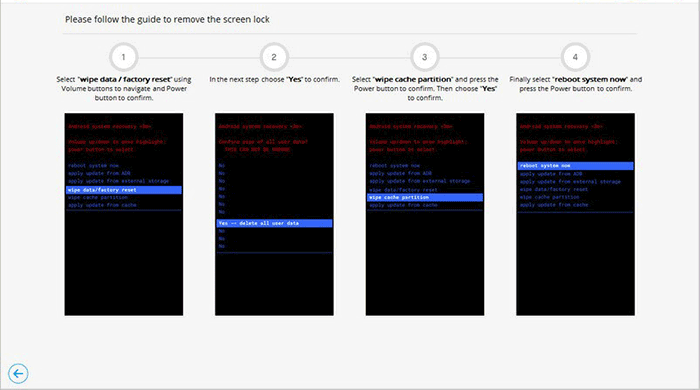 wipe data on htc