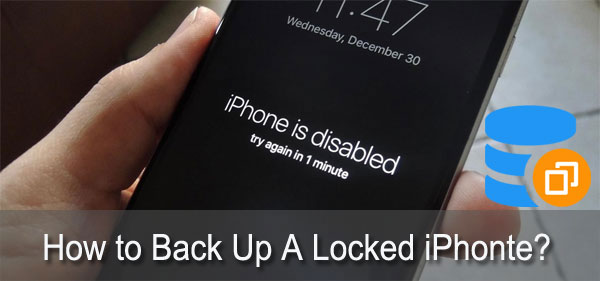 how to back up locked iphone