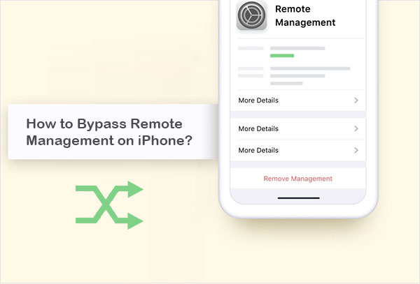 how to remove remote management from iphone