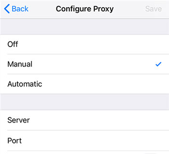 change iphone location using proxy server