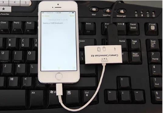 unlock iphone with unresponsive screen using keyboard