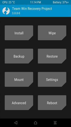 flash rom to fix android recovery mode not working