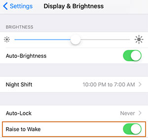 check your iphone brightness