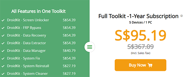is the droidkit free