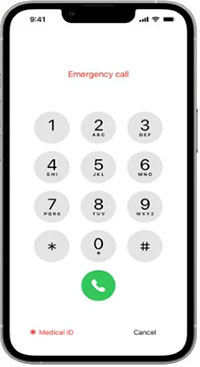 how to unlock iphone with emergency call screen