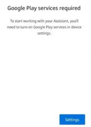 enable google play services