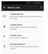 unlock samsung phone without data loss via smart lock