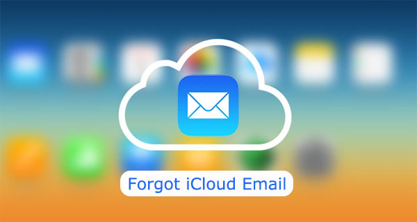 forgot icloud email