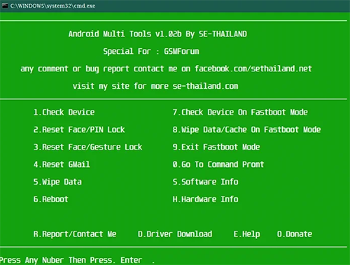 how to use android multi tools