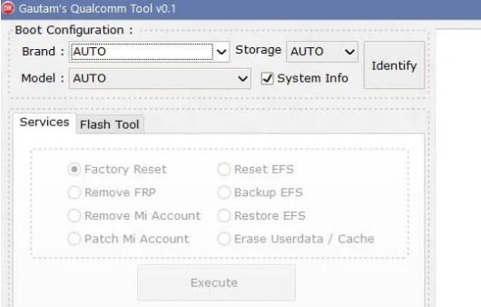 how to use qualcomm frp tool