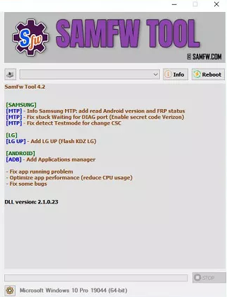 how to use samfw frp tool